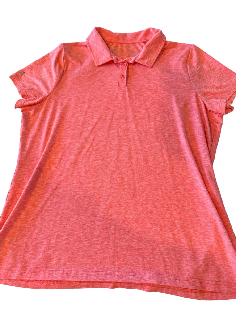 Antigua Coral Heather Polo for Women